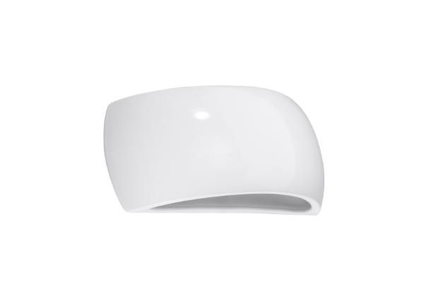 Lakitud seinavalgusti Pontius, valge läikiv