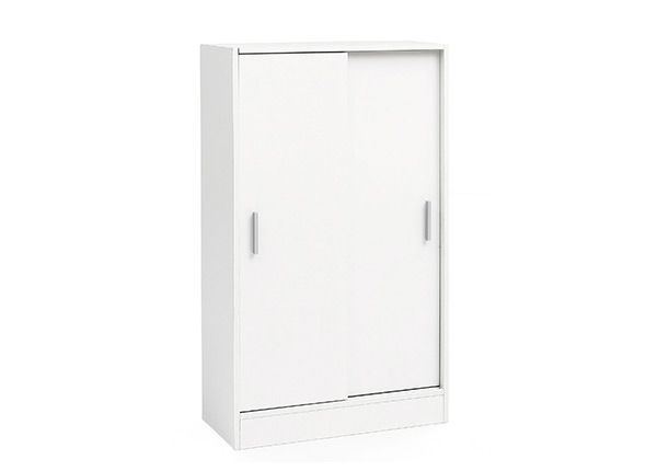 Lükanustega kummut/kapp 60 cm, valge