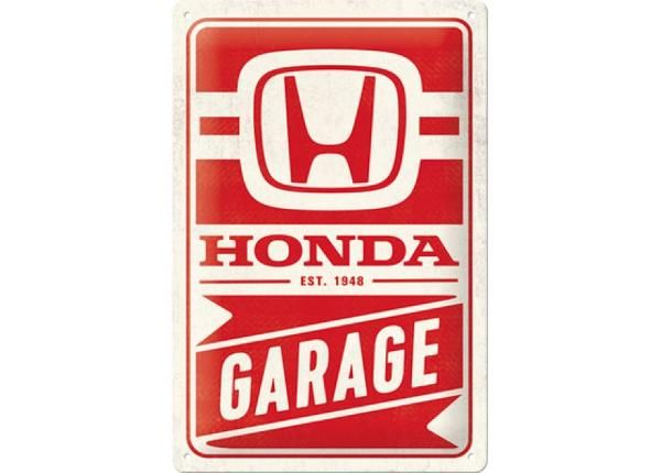 Metallposter 20x30 cm Honda AM - Garage