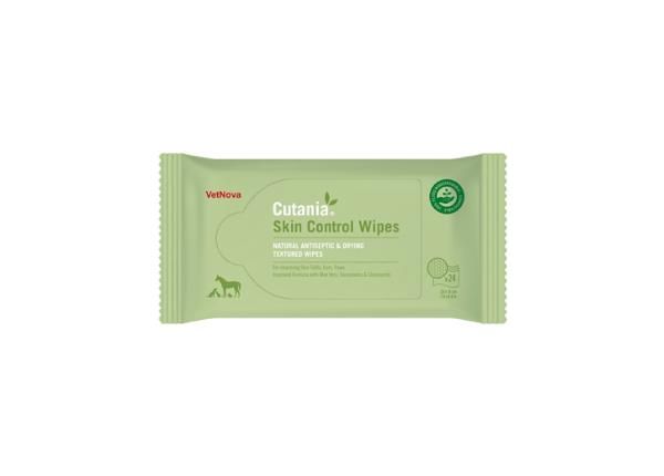 Nahahoolduslapid VetNova Cutania Skin Control Wipes N24 lemmikloomale