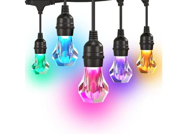 Nanoleaf Essentials Matter nutikas mitmevärviline välisvalgusti – 15 m stardikomplekt