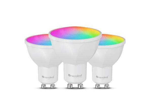Nanoleaf Essentials Matter Wi-Fi GU10 nutipirn (3 tk komplektis)