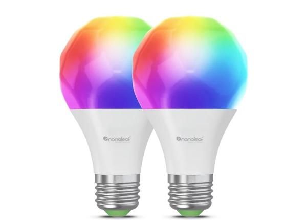 Nanoleaf Essentials Matter WI-Fi nutipirn A60 E27 (2 tk komplektis)