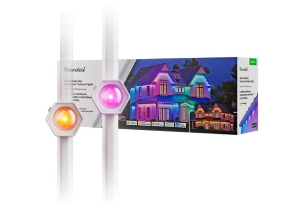 Nanoleaf nutikas mitmevärviline püsivalgusti välitingimustesse – stardikomplekt (15 m)