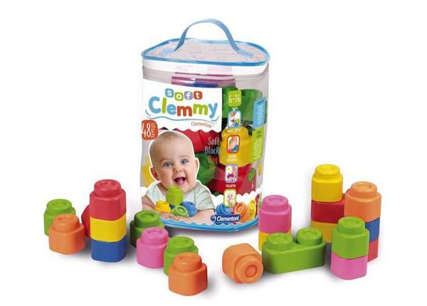 Pehmed klotsid Clemmy Baby, 20 tk