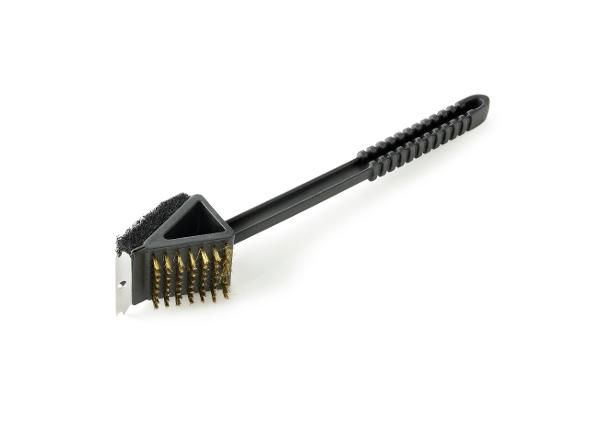 Pika käepidemega grillipuhastushari Barbecook 3-in-1, 37 cm