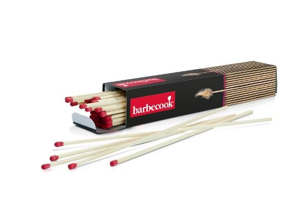 Pikad süütamise tikud Barbecook 26 cm, 60 tk