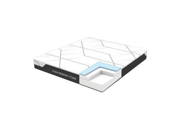 Poroloonmadrats Kuka Memory Foam 160x200xH20 cm