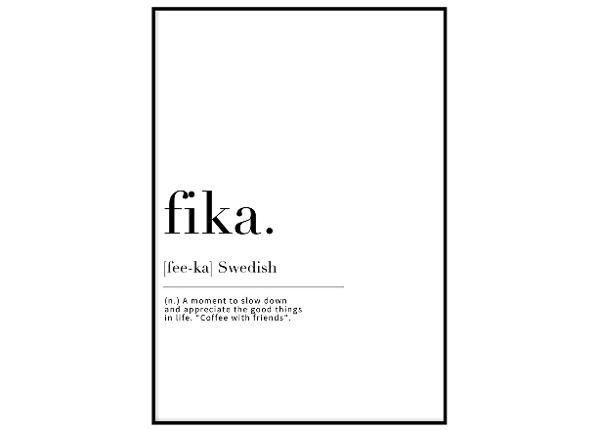 Poster Fika