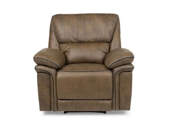 Recliner tugitool (pruun)