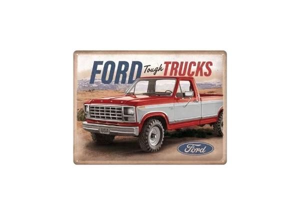 Retro metallposter Ford - Tough Trucks F250 Ranger 30x40 cm
