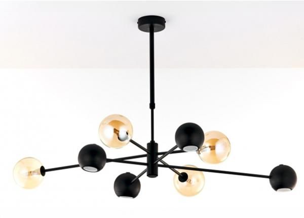 Rippvalgusti Moka Black 8 AM