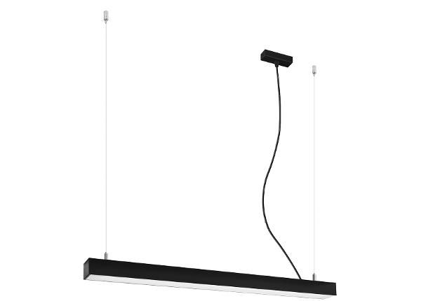 Rippvalgusti Pinne 90, must