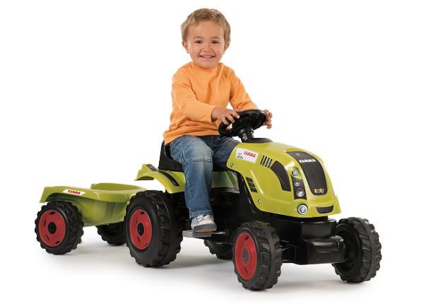 Smoby traktor Claas Farmer XL +käru