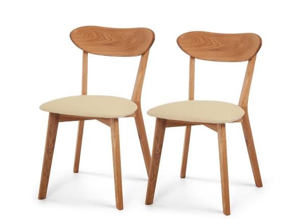 Tammepuidust toolid Irma, 2 tk