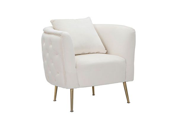 Tugitool Glam, kreemjas/kuld