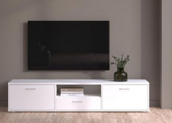 Tv-alus Media 177 cm, valge