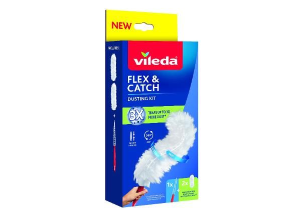 VILEDA Flex & Catch tolmuhari lühikese varrega