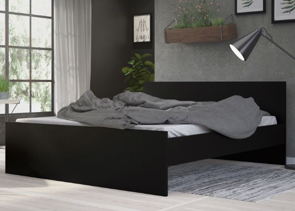 Voodi Naia 160x200 cm, matt must