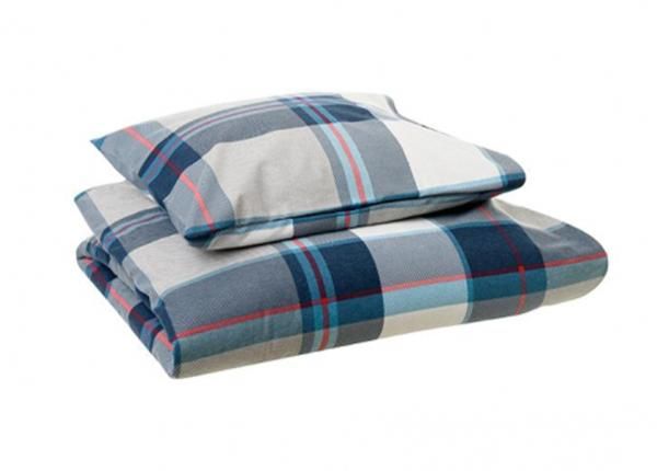 Voodipesu komplekt Blue-Red 10077, tekikott 150x210 cm + padjapüür 50x60 cm