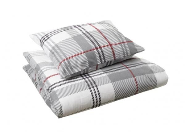 Voodipesu komplekt Grey 10198-T11, tekikott 150x210 cm + padjapüür 50x60 cm