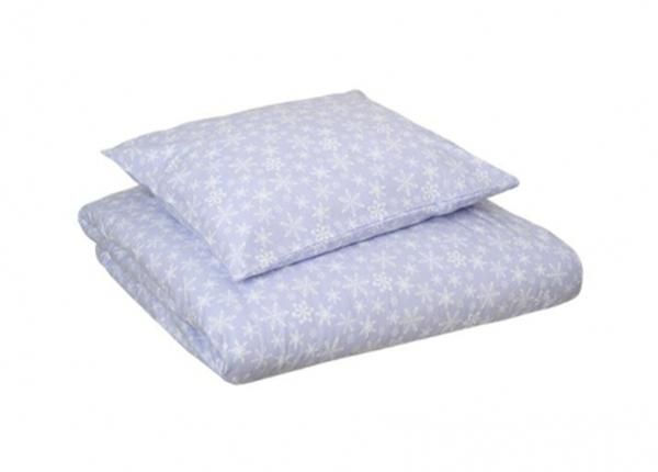 Voodipesu komplekt Snowflake 1143-T07, tekikott 150x210 cm + padjapüür 50x60 cm